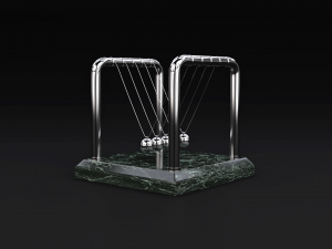 newtons pendulum 3D Model