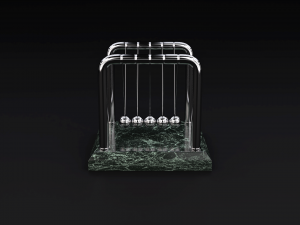 newtons pendulum 3D Model