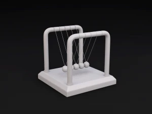 pendule de Newton Modèle 3D