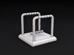 pendule de Newton Modèle 3D