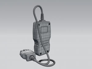 scanner obdii Modelo 3D