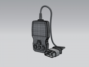 scanner obdii Modelo 3D