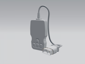 scanner obdii Modelo 3D