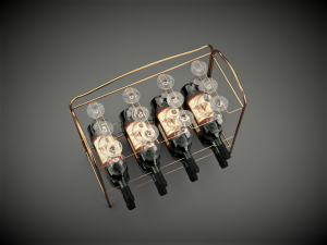 wine set 3D Модель