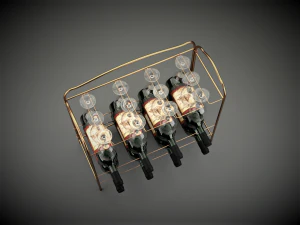 wine set 3D Model
