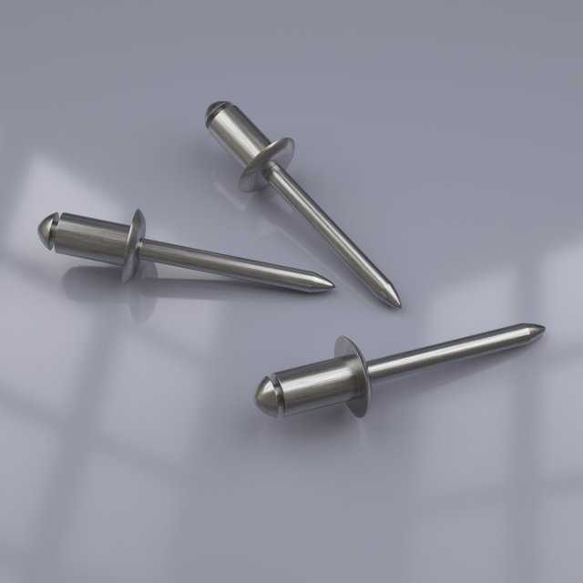 construction rivets Model 3D .c4d .max .obj .3ds .fbx .stl .blend 
