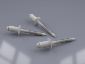construction rivets Model 3D
