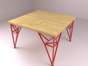 table 3D Модель