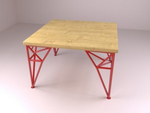 table 3D Модель