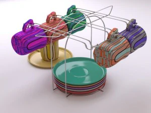 tea set 3D Model