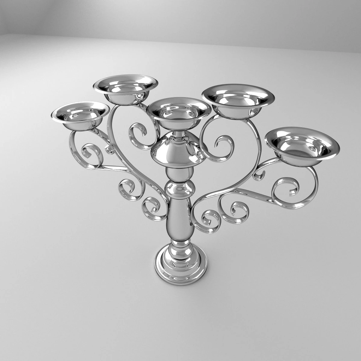 chandelier 3D Model .c4d .max .obj .3ds .fbx .stl .blend