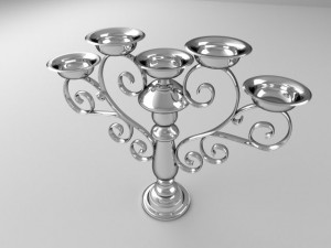 chandelier 3D मॉडल