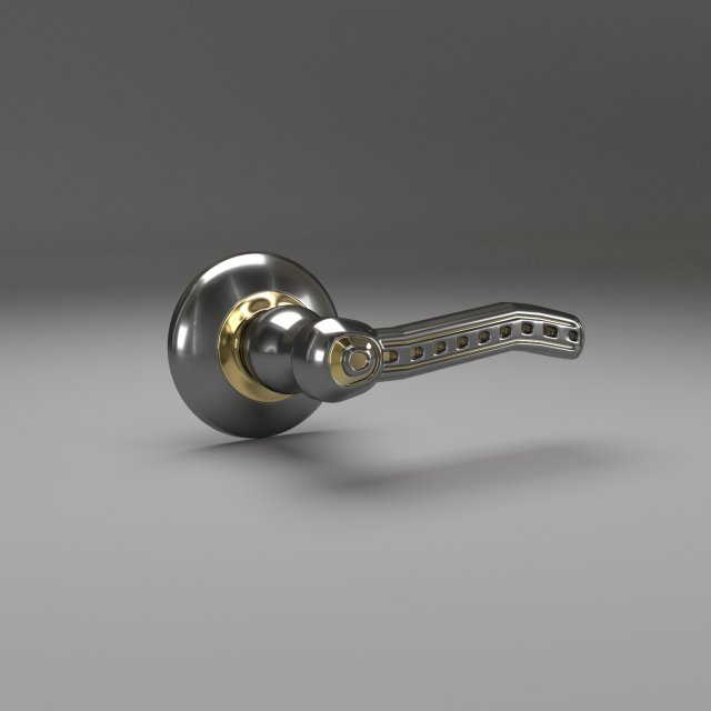 door handle Modelo 3D .c4d .max .obj .3ds .fbx .stl .blend 