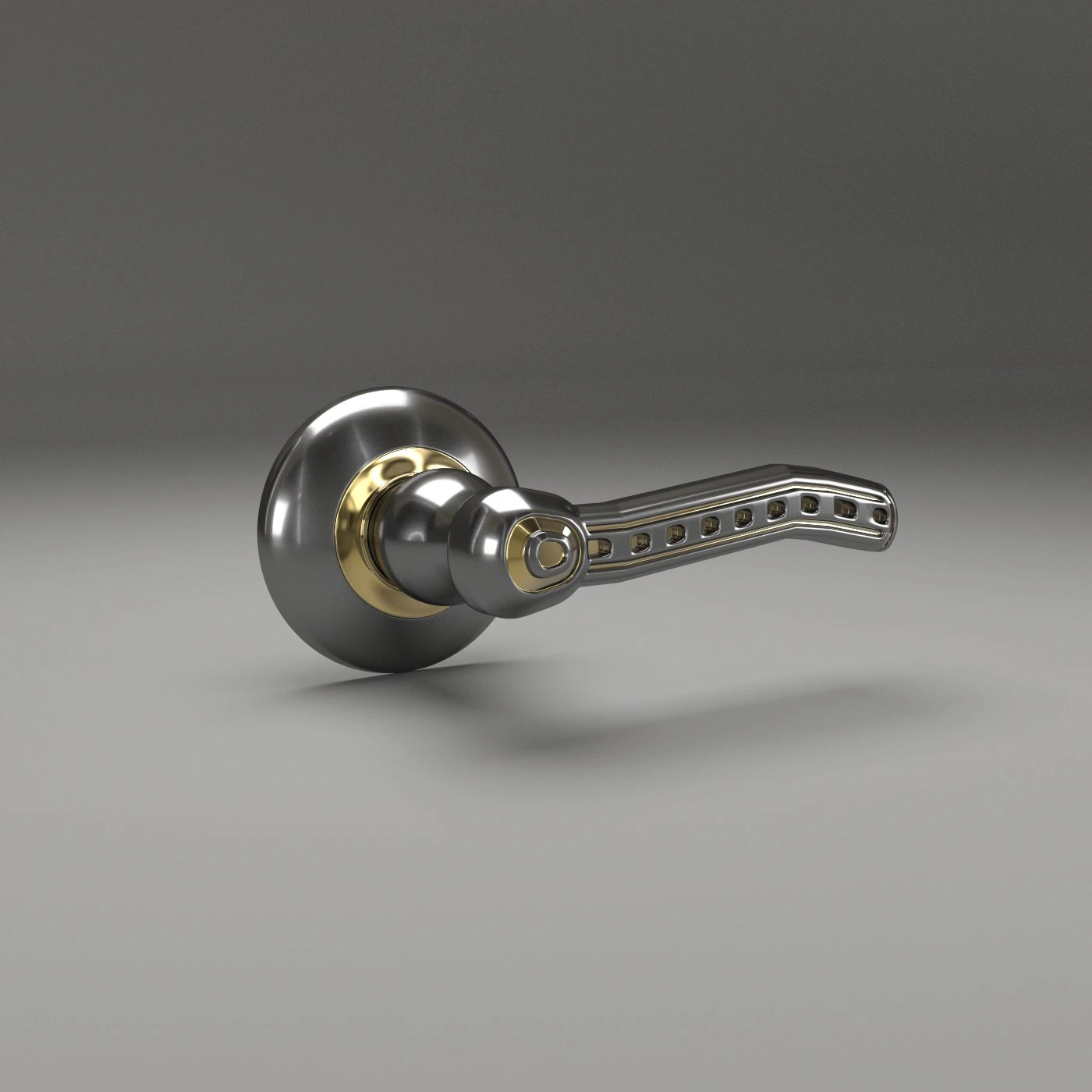 door handle 3D Model .c4d .max .obj .3ds .fbx .stl .blend 