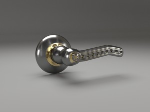 door handle 3D मॉडल