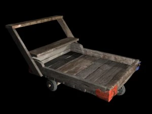 carrinho de mão Modelo 3D