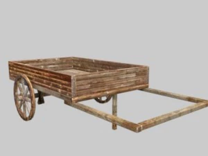 woodcart 3D Model