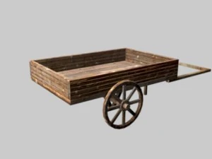 woodcart 3D Model