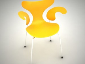 chair 01 Modèle 3D