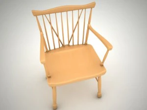 椅子04 3Dモデル