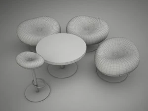 sofa 01 3D Model