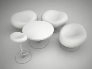 sofa 01 3D Model