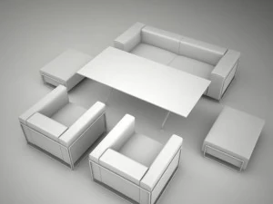 sofa 03 3D Model