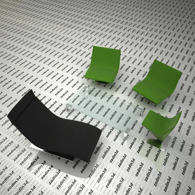 sofa 04 3D Model .c4d .max .obj .3ds .fbx .stl .blend 