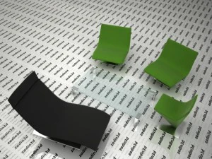 ソファ04 3Dモデル