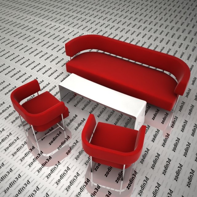 sofa 05 Modèle 3D .c4d .max .obj .3ds .fbx .stl .blend 