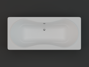 bathtub size 1800x800 Modelo 3D