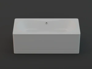 bathtub size 1800x800 3D Model