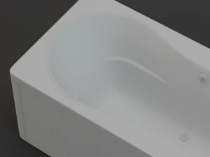 bathtub size 1800x800 3D Model