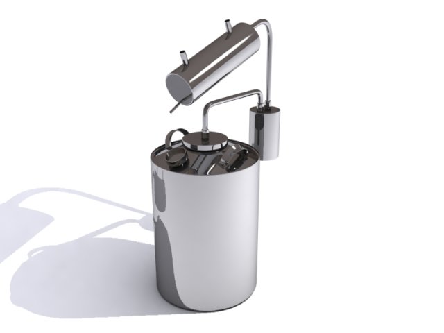 moonshine 3D-Modell .c4d .max .obj .3ds .fbx .stl .blend 