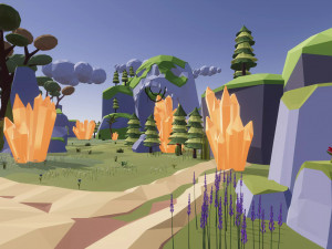 Low Poly Nature Mega Pack RG 3D Model
