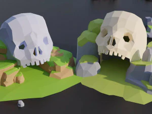 Low Poly Nature Mega Pack RG 3D Model
