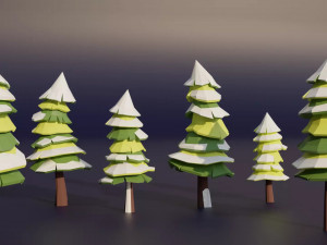 Low Poly Nature Mega Pack RG Modello 3D