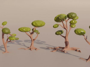 Low Poly Nature Mega Pack RG Modello 3D