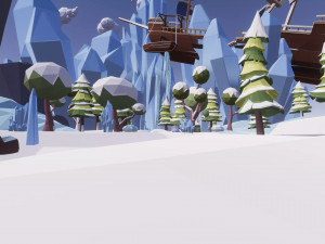 Low Poly Nature Mega Pack RG Modello 3D