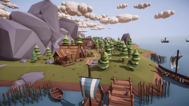 Medieval Village Megapack Low Poly RG 3D 模型 .c4d .max .obj .3ds .fbx .stl .blend
