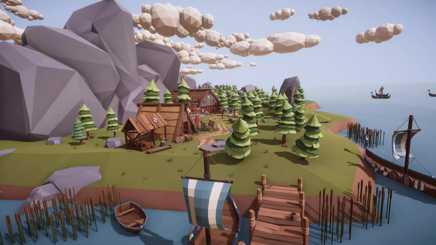 Medieval Village Megapack Low Poly RG 3D Model .c4d .max .obj .3ds .fbx .stl .blend 