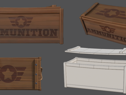 Stylized Explosives 3Dモデル