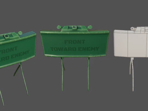 Stylized Explosives 3D Model