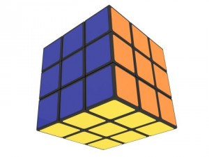 rubiks cube Modelo 3D