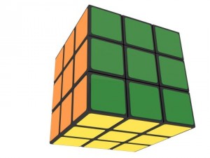 rubiks cube Modelo 3D