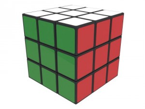 rubiks cube Modelo 3D