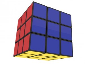 rubiks cube Modelo 3D