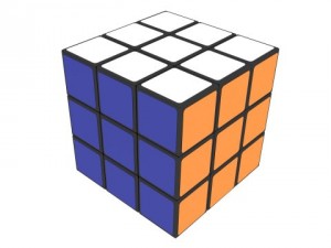 rubiks cube Modelo 3D