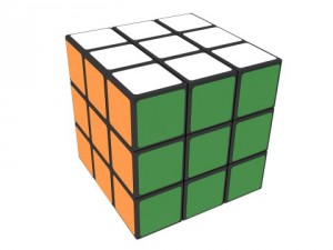 rubiks cube Modelo 3D