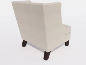 seven sedie armchair 9850p 3D Model